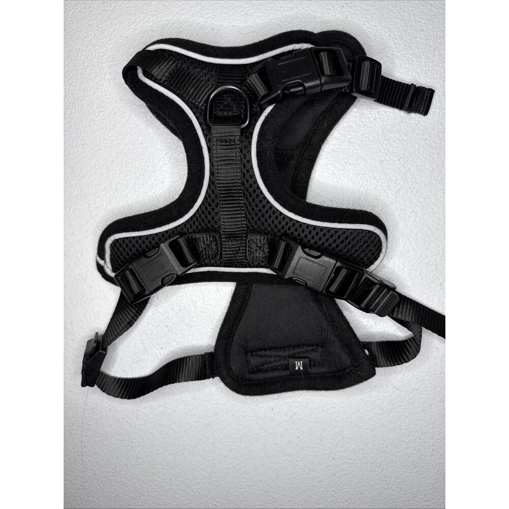 Kaazylab Cat Harness and Leash Black Size M (13-18 Lbs) Reflective Strip - Picture 5 of 6